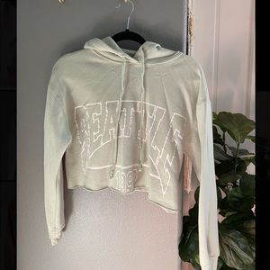 Target cropped sweatshirt